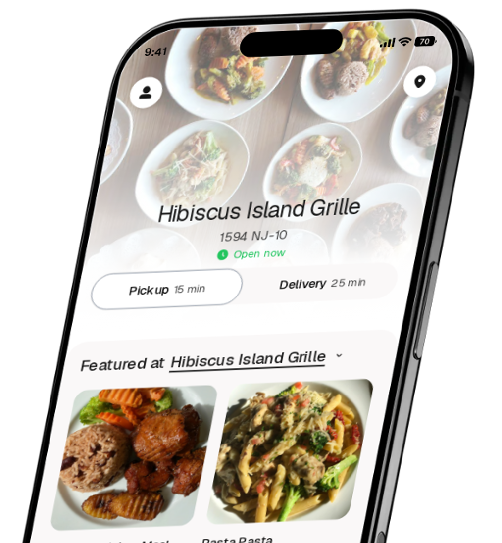 Hibiscus Island Grille app preview