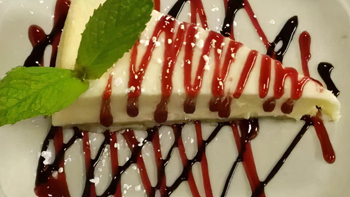 NY Style Cheesecake.